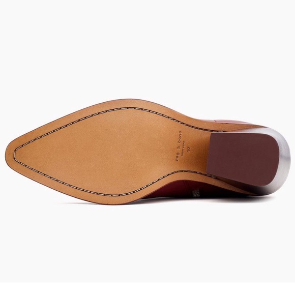 Rag & Bone “Razor” boot [size 36, red leather, euc] - Picture 14 of 14